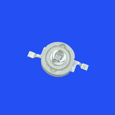 دیود LED با قدرت بالا 365nm لنز منحنی شفاف 3W رنگ بنفش UV LED برای درمان UV