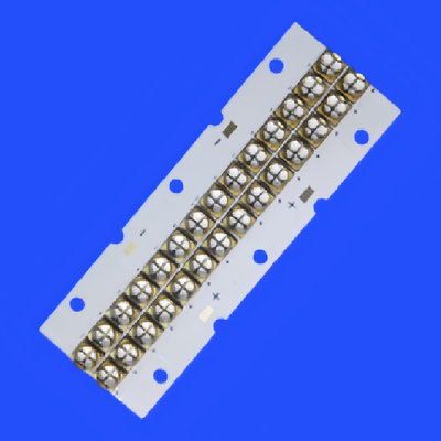 104*35mm 10435 385nm 395nm 405nm 240-400W ماژول UV 60 درجه برای شناسایی ضد جعل