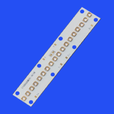 100*20mm 10020 365nm 30-50W 30deg 60deg UVA LED Array Module برای تشخیص فلورسنت